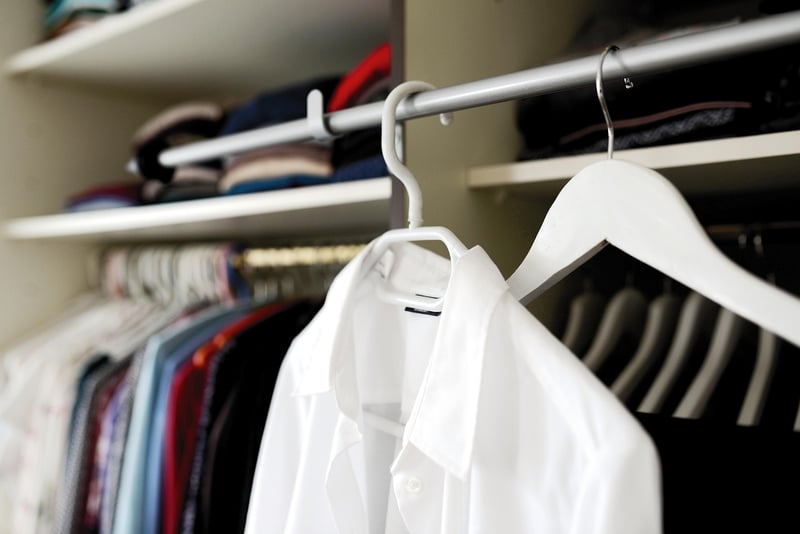 Stylish wardrobe